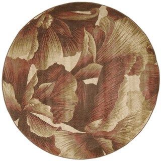 Nourison Somerset Floral Multicolor Rug (56 Round)