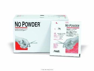 Ansell 8605   No Powder Latex, Powder Free Surgical Gloves, Cream, Sz 7.5, 50pr/bx, 4bx/cs Health & Personal Care