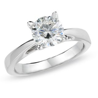 Celebration 102® 1 1/2 CT. Diamond Solitaire Engagement Ring in 18K