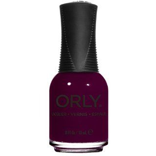 Orly Nail Lacquer, Plum Noir, 0.6 Fluid Ounce  Nail Polish  Beauty