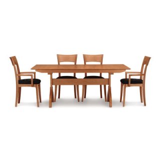 Copeland Furniture Sarah Trestle 66   90W Extension Dining Table 6 SAR 22 Fi