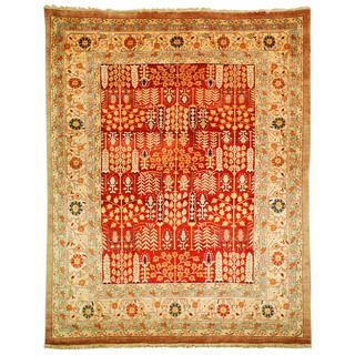 Safavieh Hand knotted Samarkand Rust/ Camel Wool Rug (8 X 10)