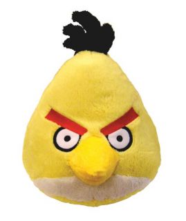 Angry Birds 8 Inch Plush Yellow Bird      Toys