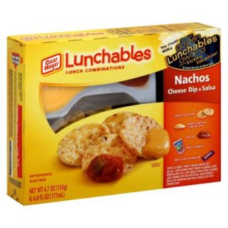 Oscar Mayer Lunchables Nachos with Cheese Dip an