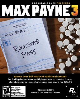 Max Payne 3 Season Pass [Online Game Code] Video Games