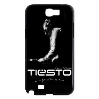 Custom DJ Tiesto Back Cover Case for Samsung Galaxy Note 2 N7100 N1250 Cell Phones & Accessories