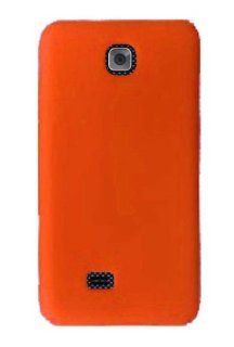HHI Silicone Skin Case for LG P870 Saleen   Orange (Package include a HandHelditems Sketch Stylus Pen) Cell Phones & Accessories