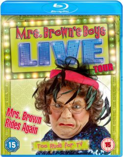 Mrs. Browns Boys Live Tour   Mrs. Brown Rides Again      Blu ray