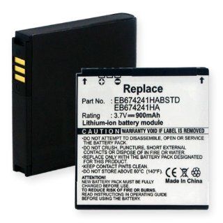 900mA, 3.7V Replacement Li Ion Battery for Samsung SGH A897 Cell Phones   Empire Scientific #BLI 1034 .9 Cell Phones & Accessories