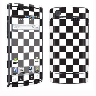 Samsung captivate i897 Vinyl Protection Decal Skin SSi897 067 Checker Cell Phones & Accessories