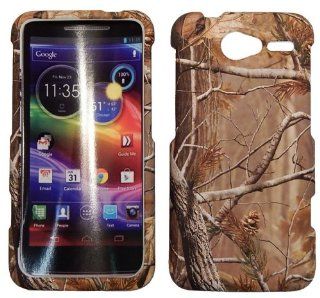 MOTOROLA ELECTRIFY M XT901 BROWN CAMO TREE OAK REAL MOSSY HARD CASE COVER Cell Phones & Accessories
