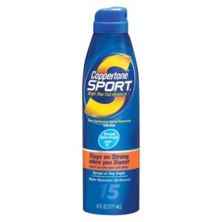 Coppertone Sport Sunscreen Spray SPF 15