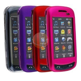 4x Hard Skin Case Cover for Samsung Impression SGH A877 Cell Phones & Accessories
