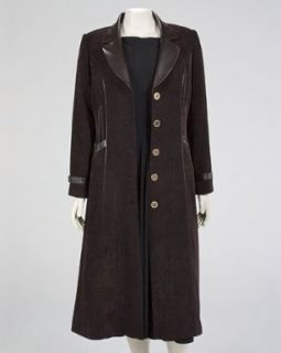 Elegant Tweed Coat (1Z) Outerwear