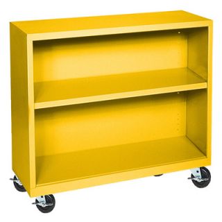 Sandusky Elite Series Mobile 30 Bookcase BM10361830 Finish Yellow