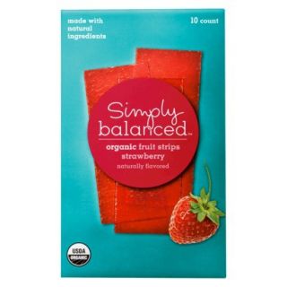 Simply Balanced Organic Strawberry Fruit Strips