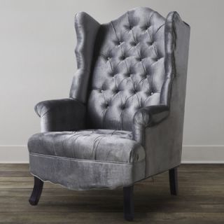TOV Madison Wing Chair TOV A35 Color Grey