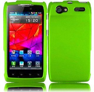 For Motorola Yangtze Electrify 2 XT881 XT885 XT886 XT889 MT887 Hard Cover Case Neon Green Cell Phones & Accessories