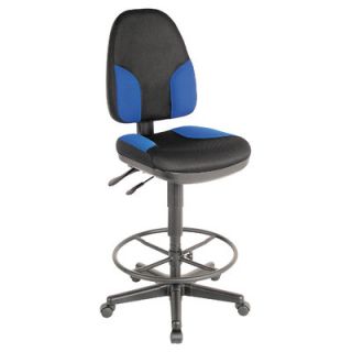 Alvin and Co. High Back Monarch Office Chair CH555 DH Color Black and Blue