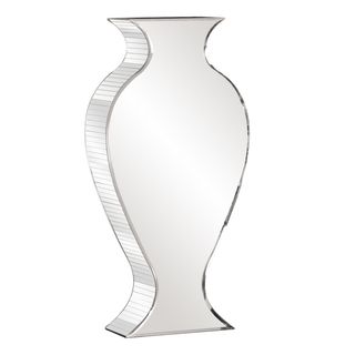 Rounded Mirrored Vase   Tall