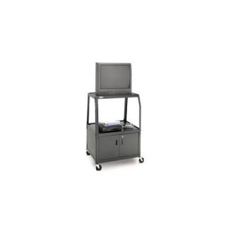 Da Lite Pixmate Height Adjustable Television Cart with Loadtoter Tires PM10 5