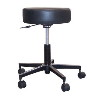 Drive Medical Height Adjustable Stool with Saddle Seat 1307 Base Metal