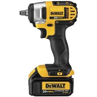 DEWALT DCF883L2 20 Volt MAX Lithium Ion 3/8 Inch Impact Wrench with Hog Ring   Power Impact Wrenches  