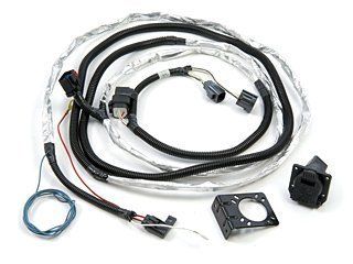 2007 2012 Jeep Wrangler Trailer Tow Wiring Harness   Complete Harness  7 way Automotive