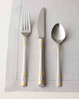 65 Piece Corsica Stainless Steel Flatware Service   Wallace Silversmiths