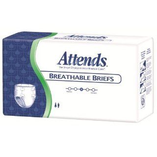 Attends Breathable Briefs, Xxl, 48 Count Health & Personal Care