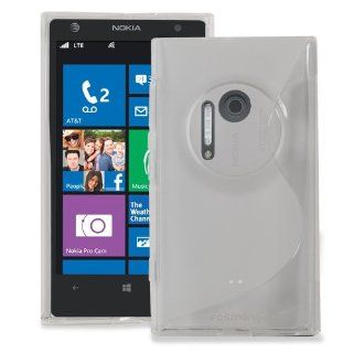 Fosmon DURA S Series Flexible SLIM Fit TPU Case for Nokia Lumia 1020 / EOS / 909 (Clear) Cell Phones & Accessories