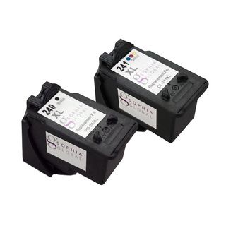 Sophia Global Remanufactured Pg 240xl Black And Cl 241xl Color Ink Cartridges (pack Of 2)