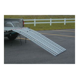 Five Star Non Folding Arched Aluminum Ramp Combo   1,500 Lb. Capacity, 7 Ft.