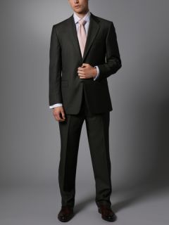 Double Pinstripe Suit by Hickey Freeman