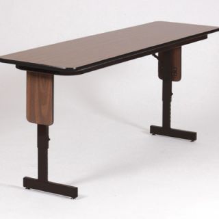 Correll, Inc. 72 Rectangular Folding Table SP1872PX Finish Walnut