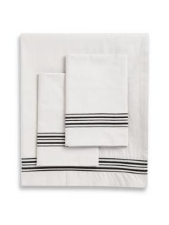 Hotel Piping Sheet Set by Mason Street Textiles