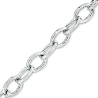 Sterling Silver Charm Bracelet   7.5   Zales