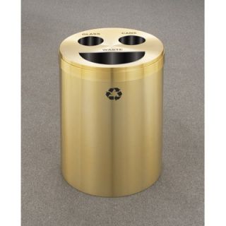 Glaro, Inc. RecyclePro Triple Stream Recycling Receptacle BCT 20 BE BE GLASS+