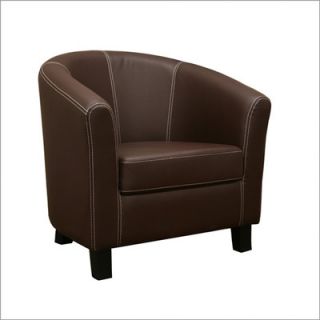 Wholesale Interiors Baxton Studio Chair J 018  Dark Brown