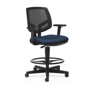HON Volt   5700 Series Task Stool with Arms HON5715A Color Navy