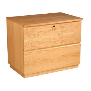 Rush Furniture Modular Real Oak Wood Veneer 2 Drawer  File Cabinet 7699816