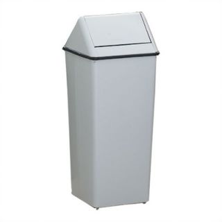 Witt Metal Series Wastewatchers 21 Gallon Receptacle with Rigid Plastic Liner