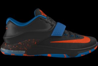 Nike KD7 iD Custom Basketball Shoes   Black