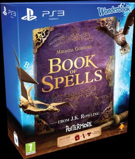 Book of Spells, Wonderbook, PS Eye Cam and Move Controller      PS3