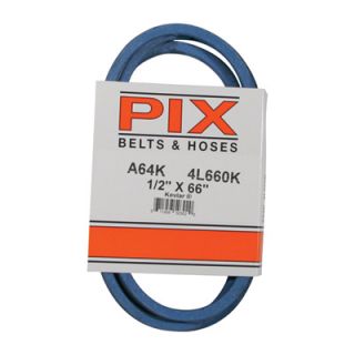 PIX Blue Kevlar V-Belt with Kevlar Cord — 66in.L x 1/2in.W, Model# A64K/4L660K  Belts   Pulleys