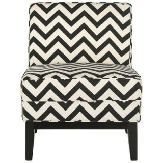 Safavieh Armond Chair MCR1006 Color Black/White