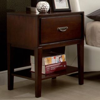 Kingstown Home Isabel 1 Drawer Nightstand 88564A16 Finish Espresso