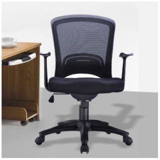 Manhattan Comfort Classic Low Back Mesh Office Chair with Adjustable Height M