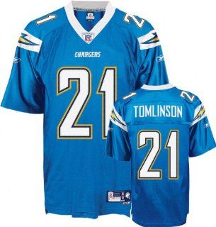 Reebok San Diego Chargers Ladainian Tomlinson Youth Premier Alternate Jersey Large  Athletic Jerseys  Sports & Outdoors