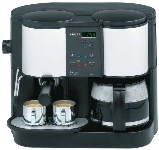 Krups 888 43 Caffe Centro Time 10 Cup Coffee/Pump Espresso Machine Kitchen & Dining